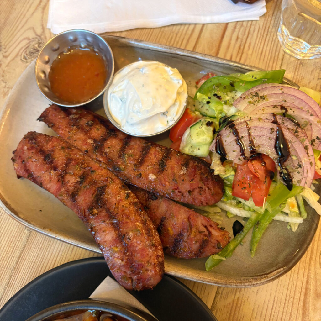 Loukaniko Sausage Papas Authentic