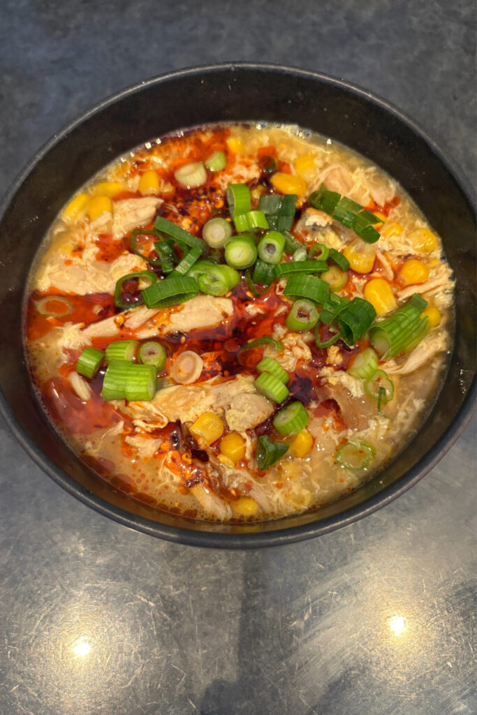 chicken and sweetcorn soup