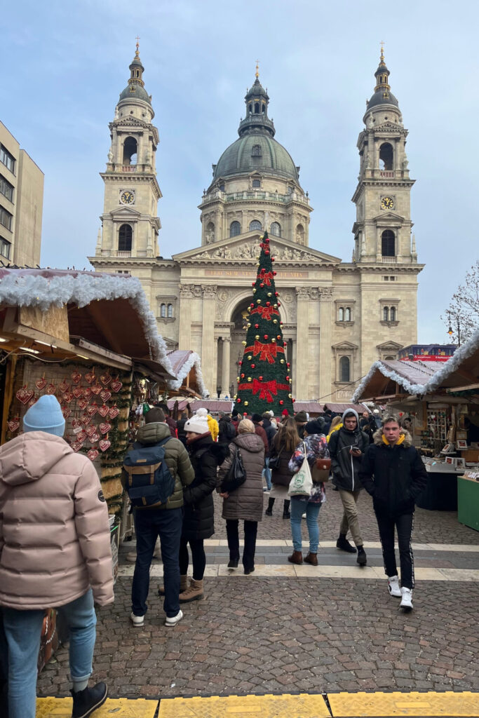 christmas market budapest