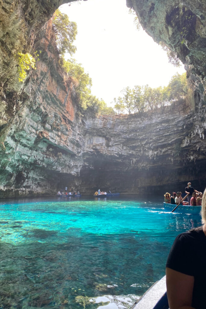 melissani cave kefalonia