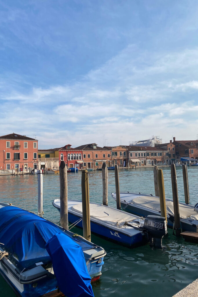 View of the Murano Grand Canal in Murano