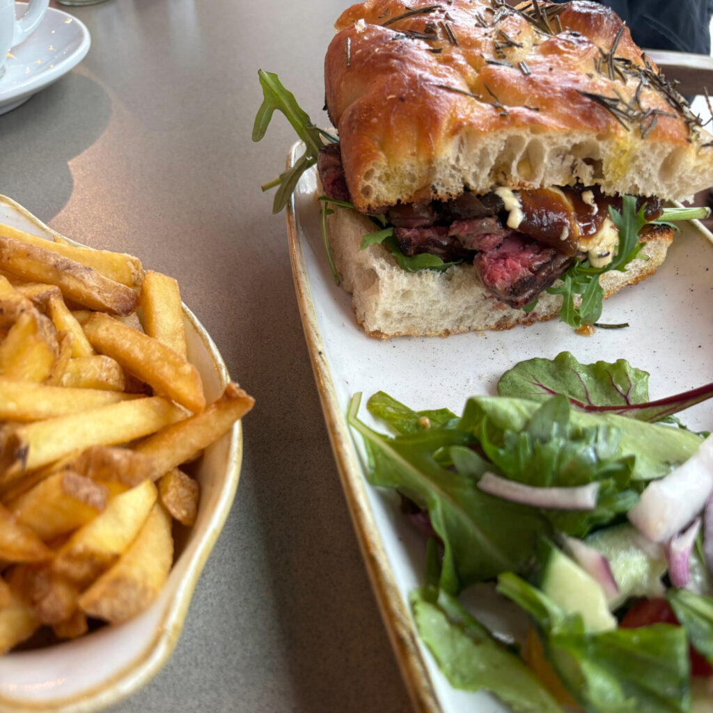Yorkshire Steak Sandwich at Weetons