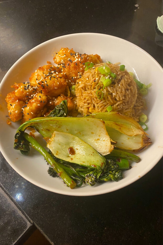 sticky chicken