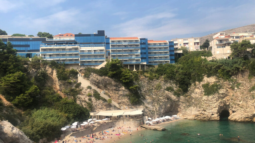 beach in dubrovnik