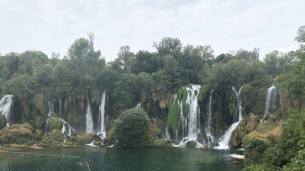 kravica waterfalls in croatia