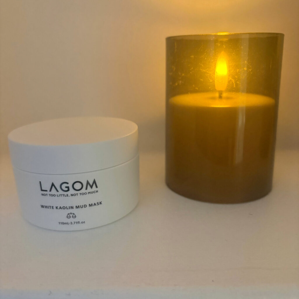 lagom kaolin mud mask