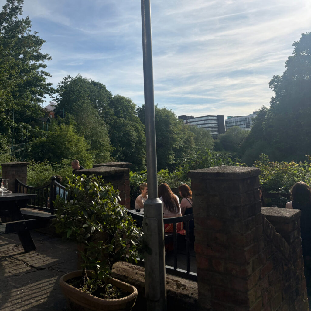 The View of the Waterfront From The Old Pint Pot