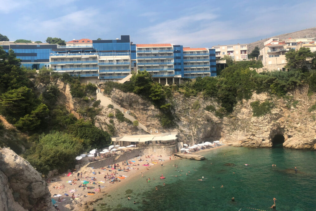 bellevue beach dubrovnik