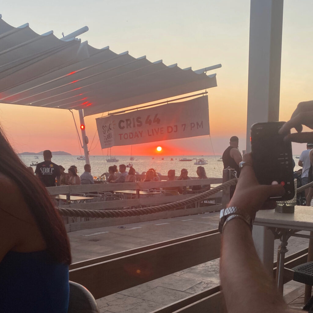 cafe mambo sunset