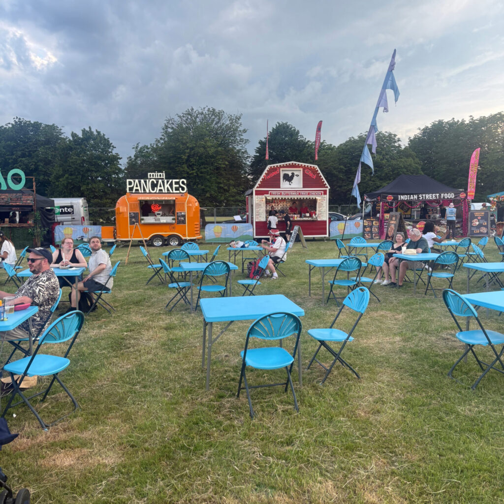 Food Stalls at the Harrogate Food & Drink Festival