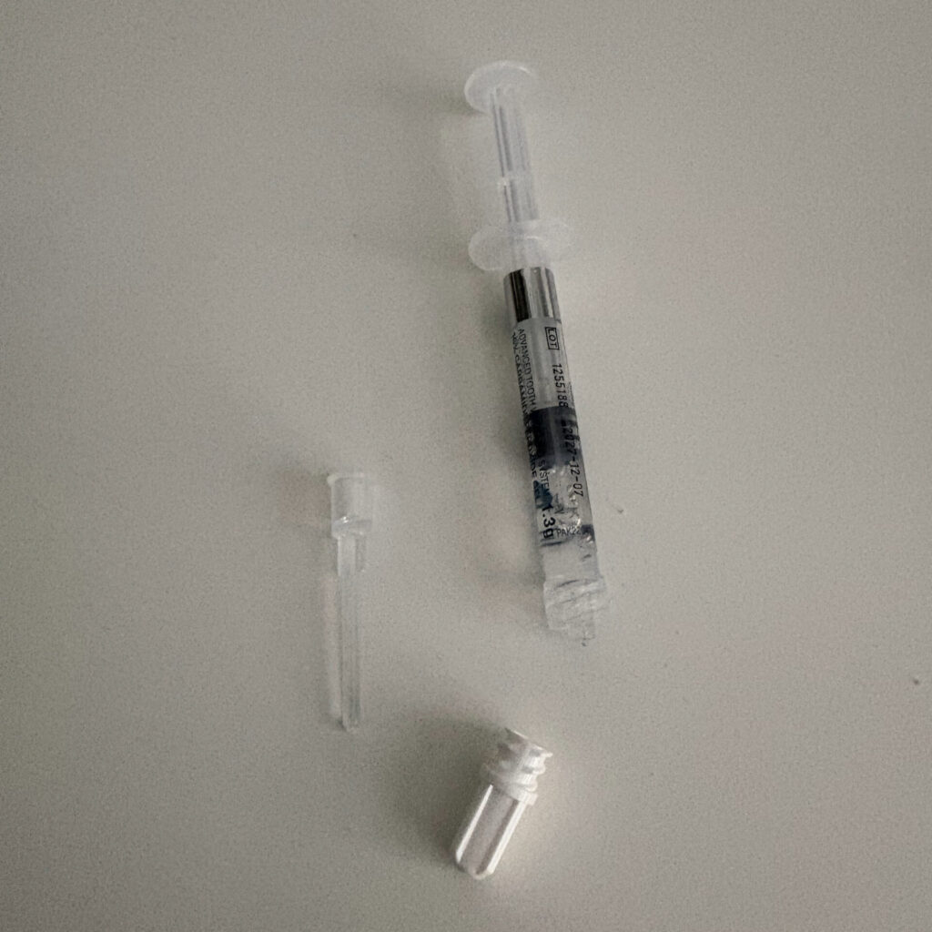 Gel, Cap, and Nozzle of Polanight