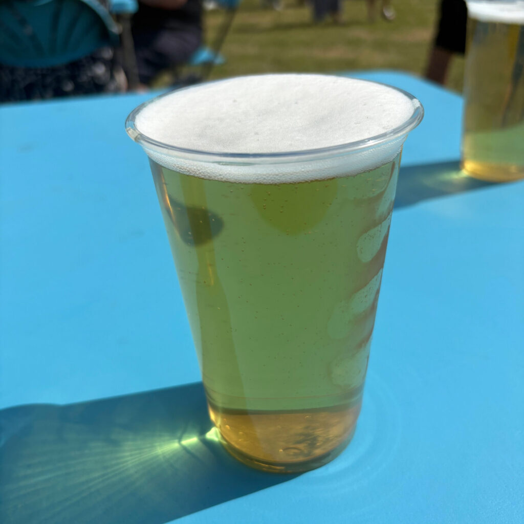 Pint of Hilltop Lager