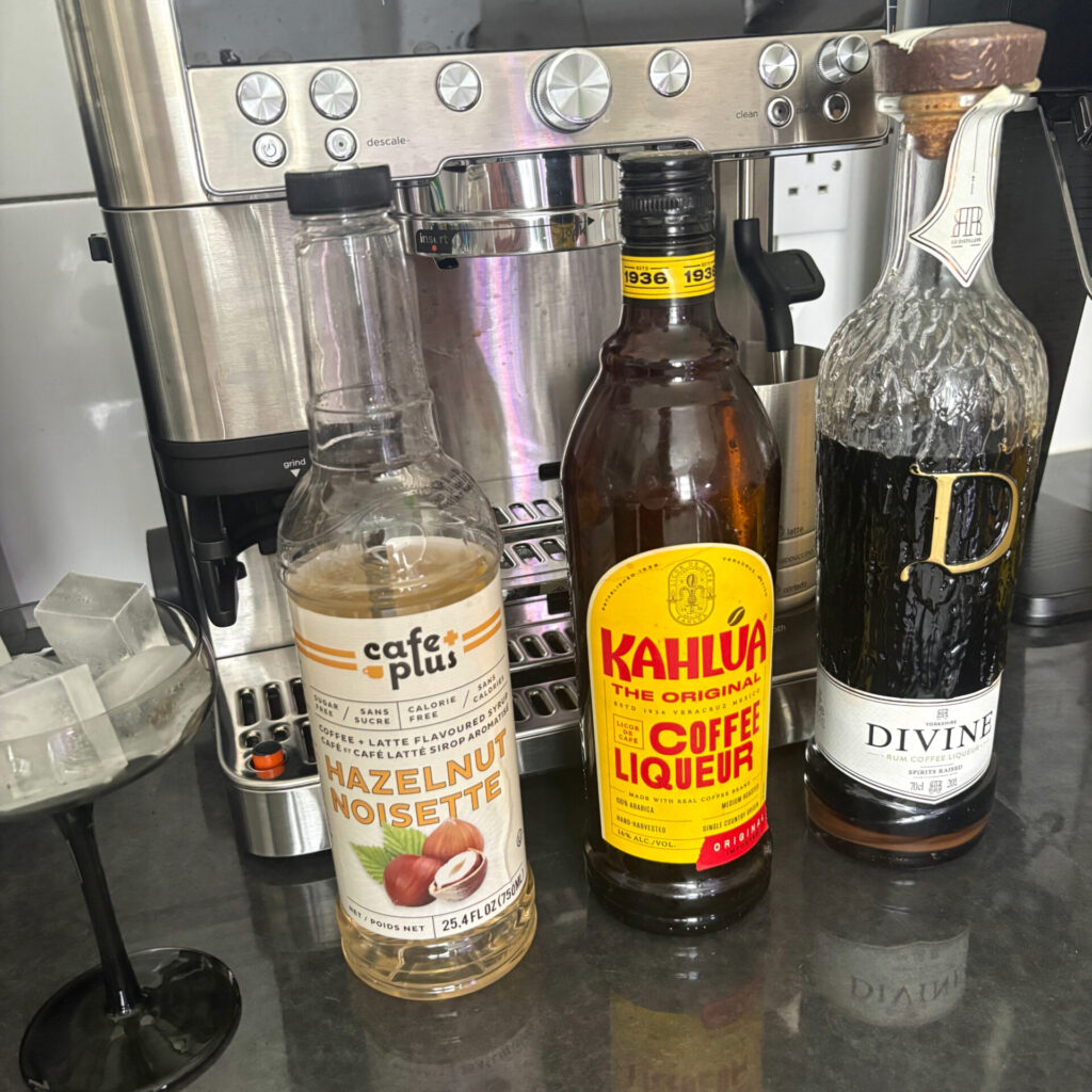 The Best Hazelnut Espresso Martini Recipe ingredients hazelnut espresso martini