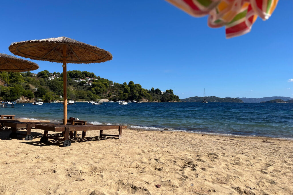 megali ammos beach skiathos