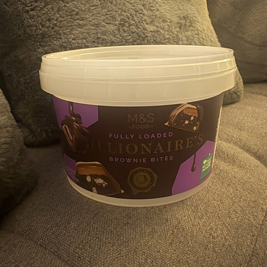 Millionaire's Brownie Bites
