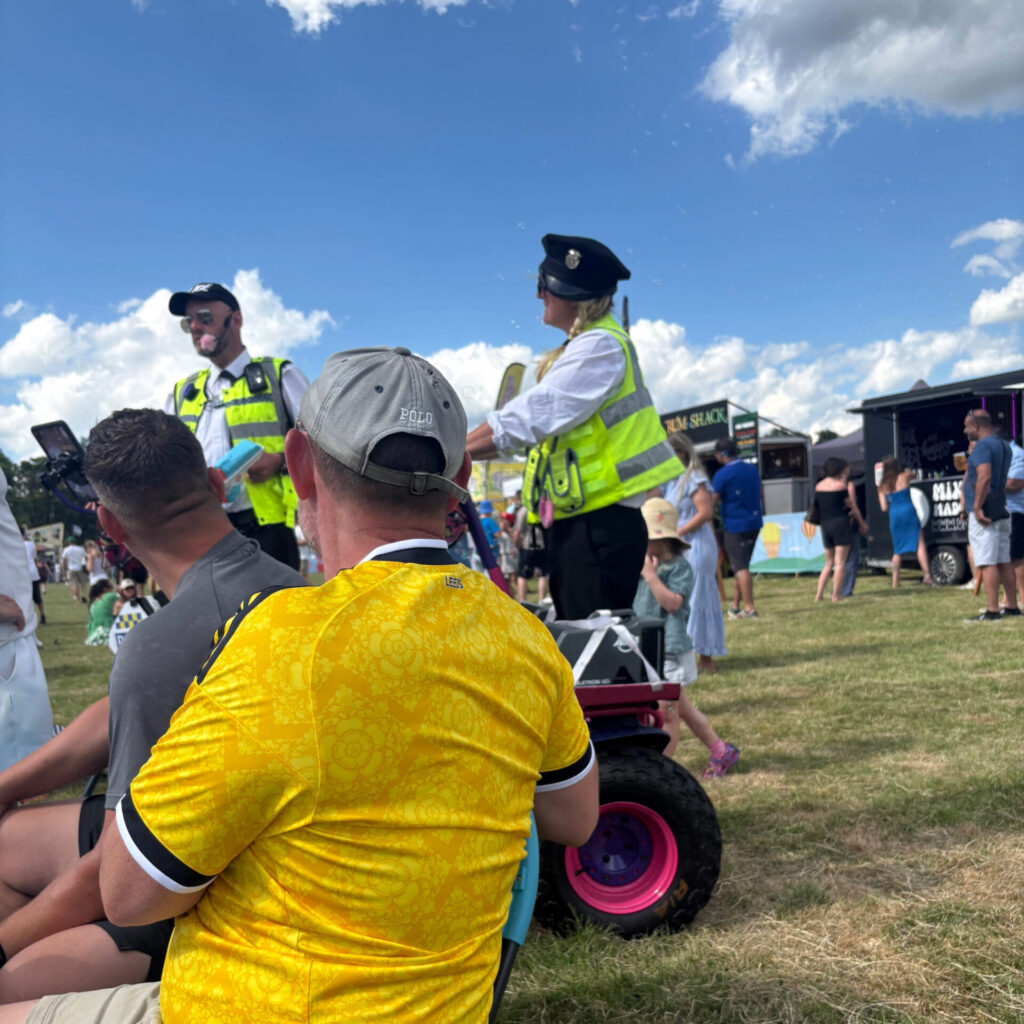 Segway Police at the Harrogate Food Festival