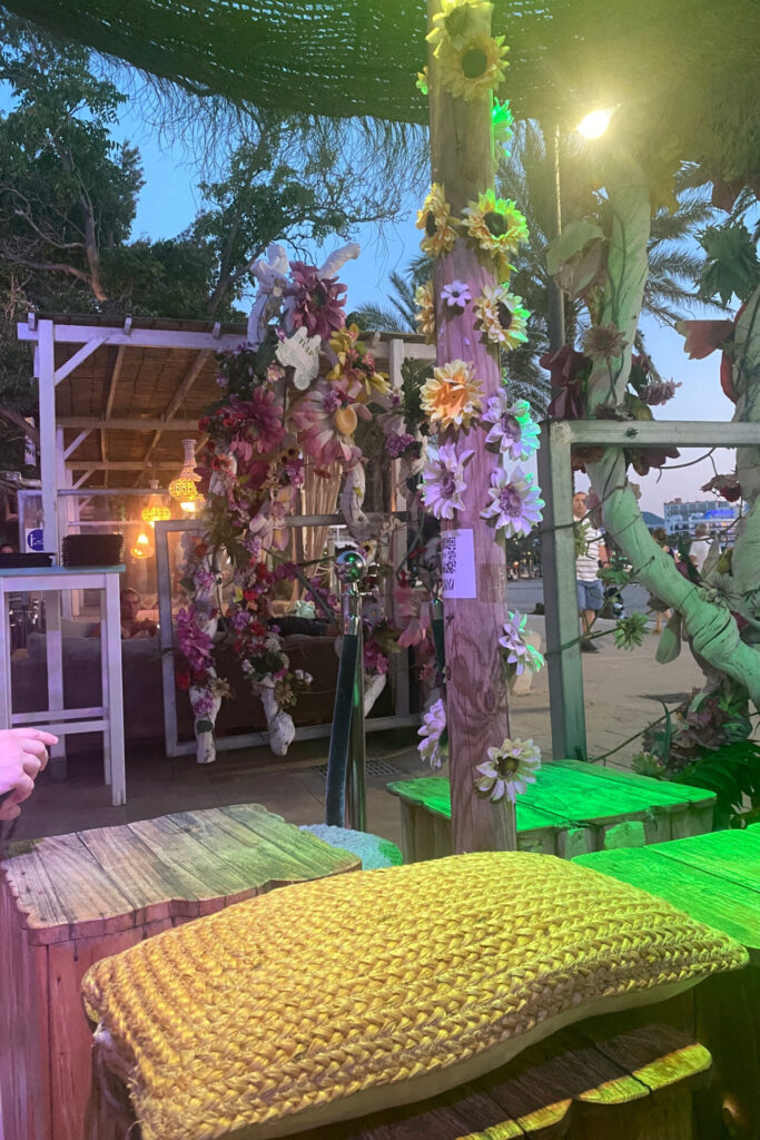 tulp beach cafe ibiza