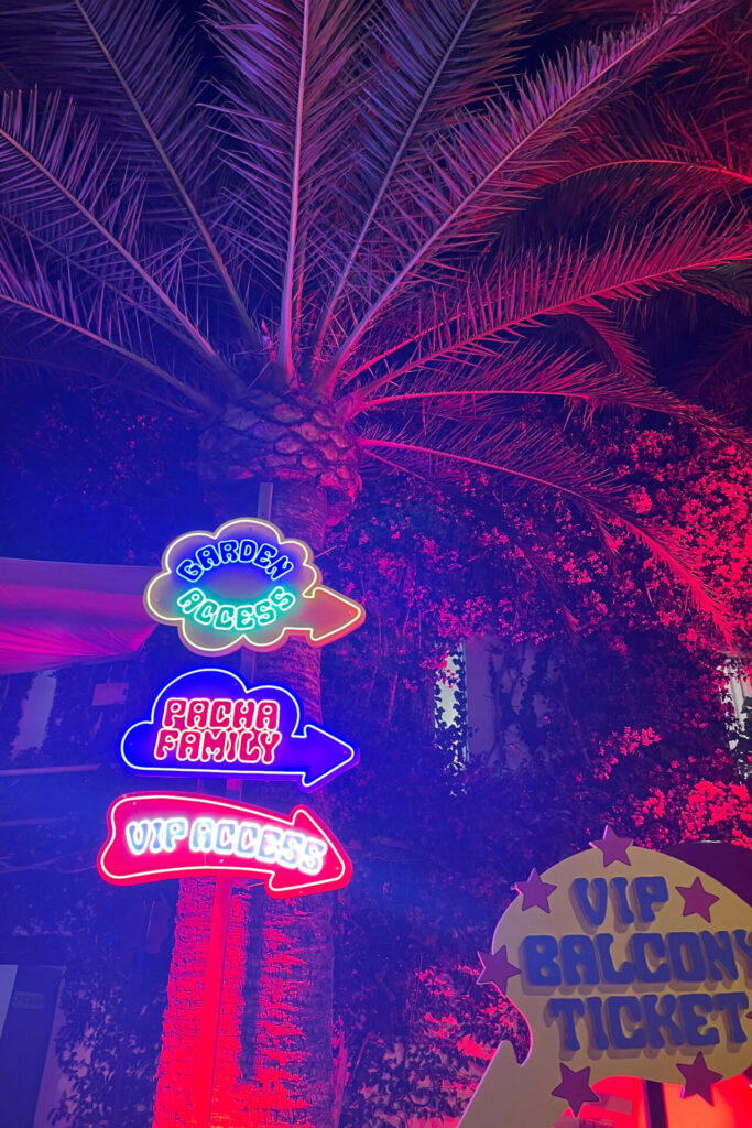 Pacha Ibiza Sign