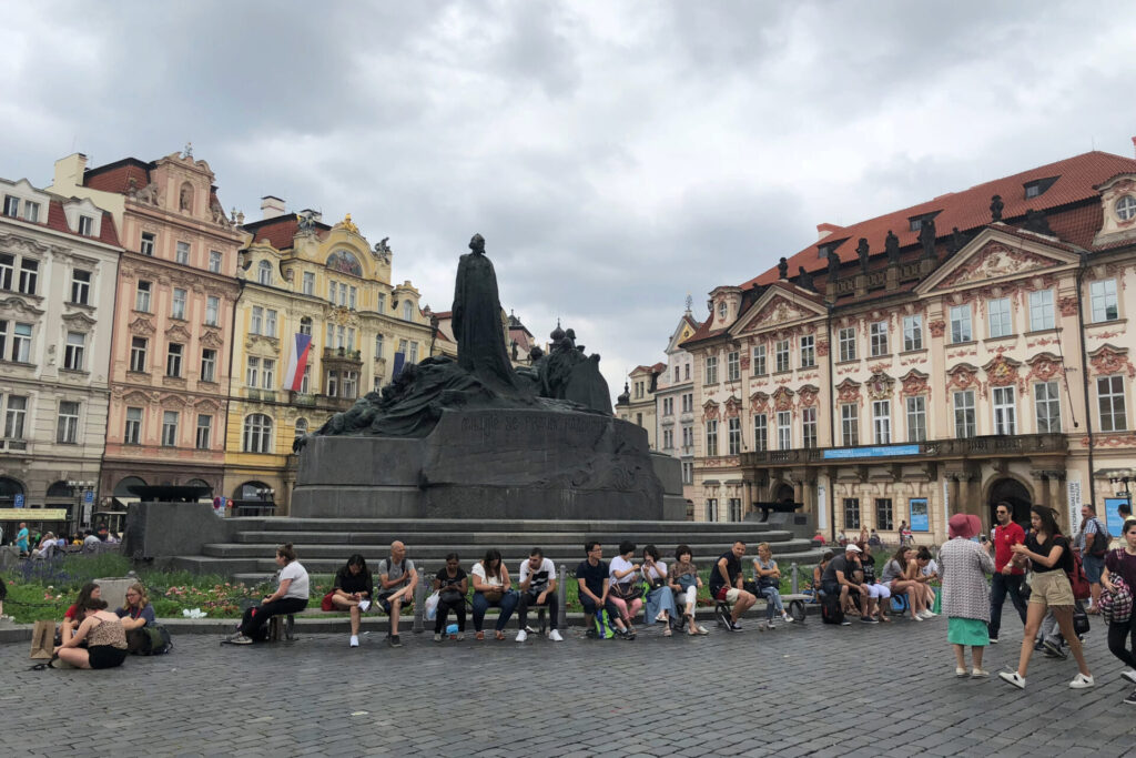 Jan Hus Memorial in Prague