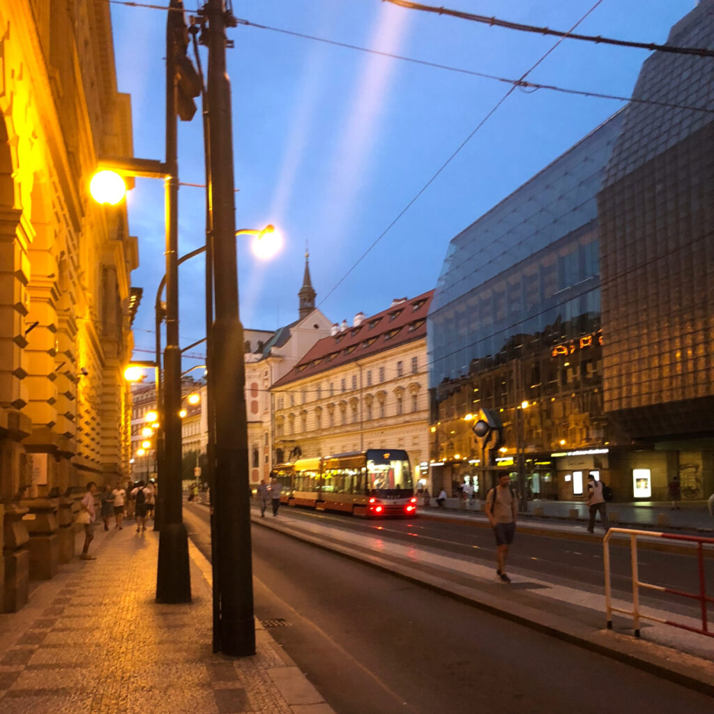 Národní Street in Prague