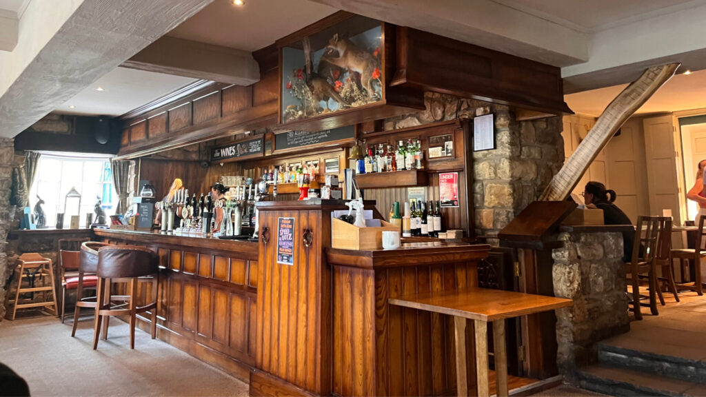 The Blue Bell Inn Bar Area