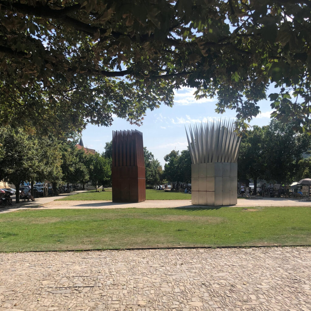 Hejduk Memorial in Jan Palach Square