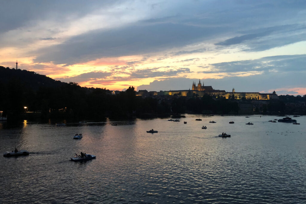 View from the Charles Bridge