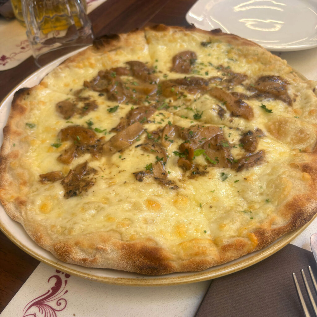 Funghi Pizza Rotonda