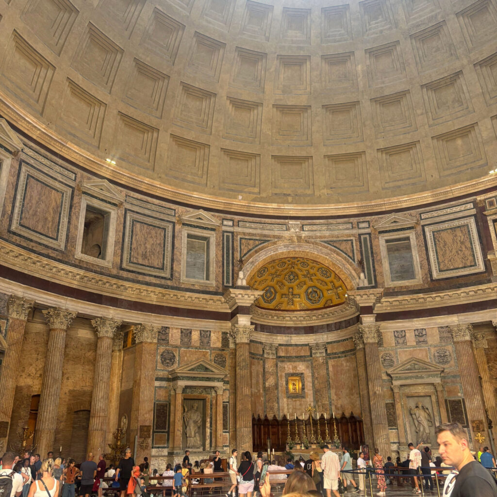 Upper Interior Wall Pantheon