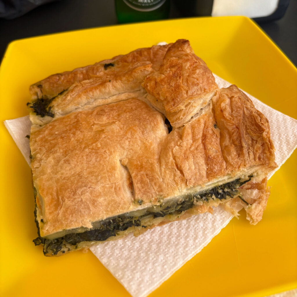 Spinach and Mozzarella Tart Rome Zoo