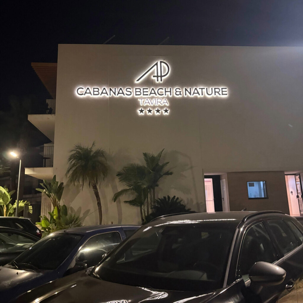 AP Cabanas Beach & Nature Sign