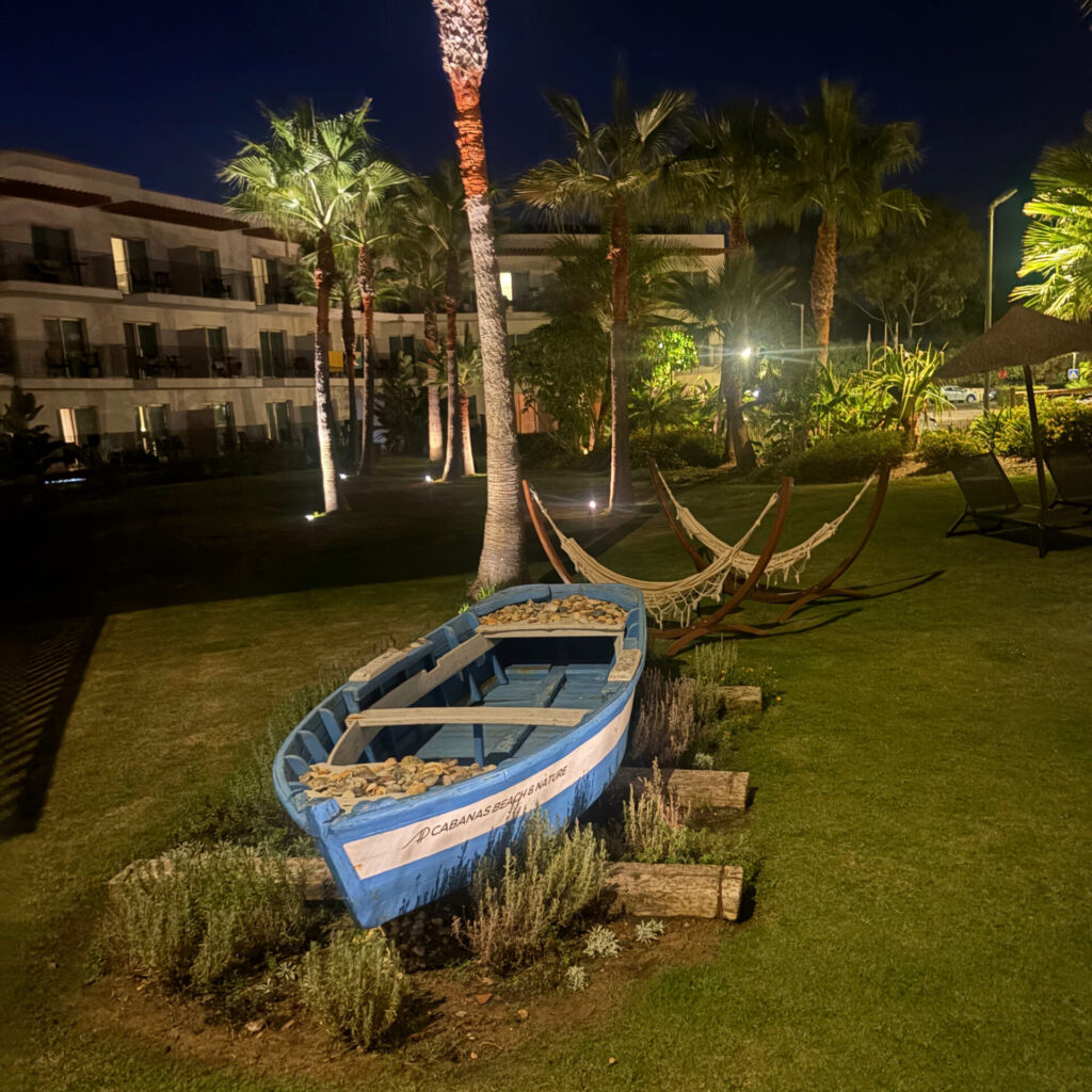 AP Cabanas at Night