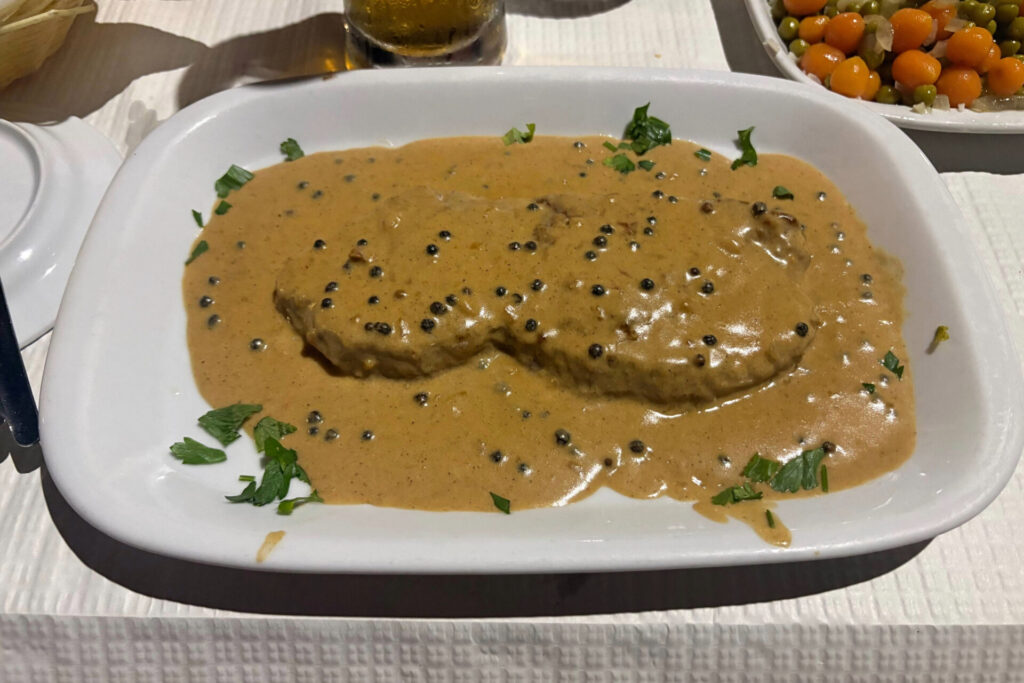 Pepper Steak at O Monteiro