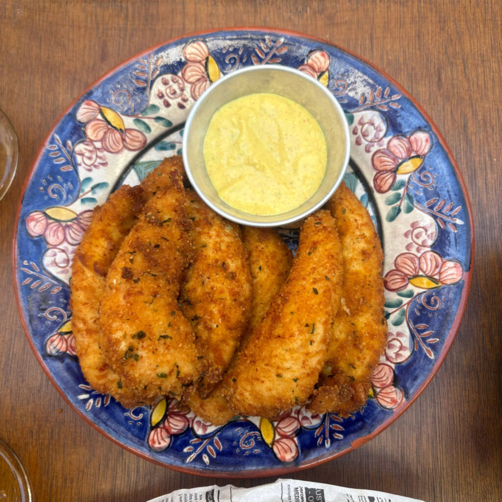 Chicken Tenders Santa Lucia Bar