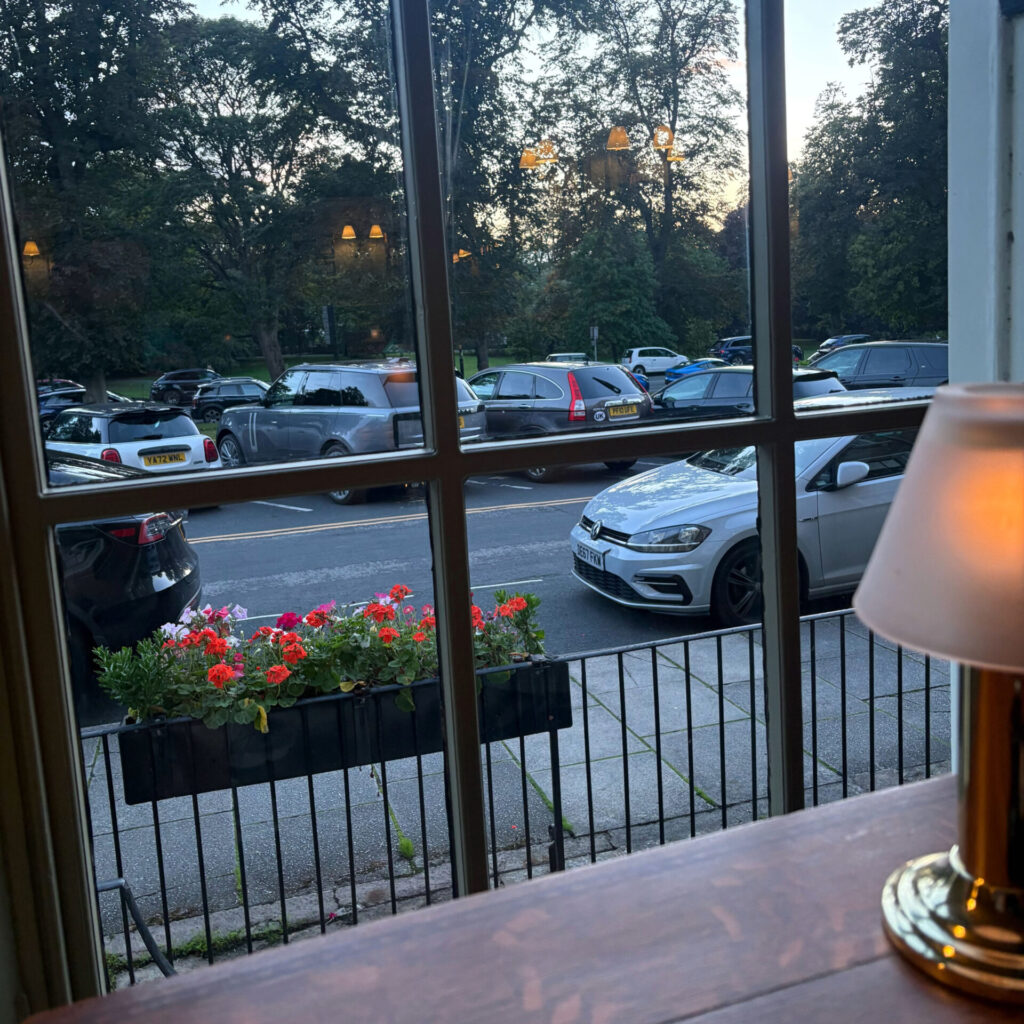 View from Bistro du Vin